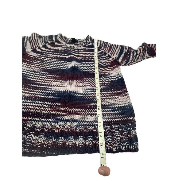 True Religion Chunky crocheted Cotton Sweater Sz XS - Picture 7 of 8